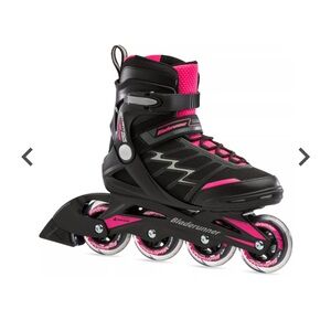 Women's Advantage Pro XT Inline Skates Bladerunner Black and Pink Rollerblades